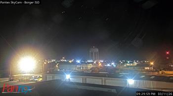 Weather camera view of Borger ISD.