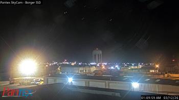 Weather camera view of Borger ISD.