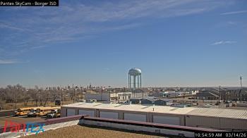 Weather camera view of Borger ISD.
