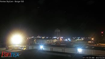 Weather camera view of Borger ISD.