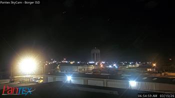 Weather camera view of Borger ISD.