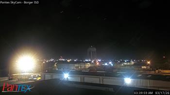 Weather camera view of Borger ISD.