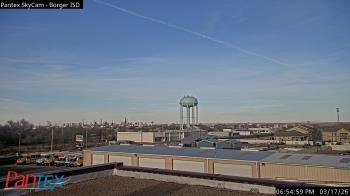Weather camera view of Borger ISD.