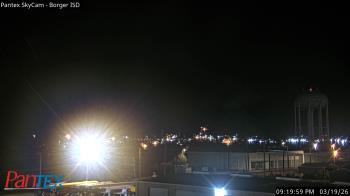 Weather camera view of Borger ISD.