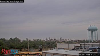 Weather camera view of Borger ISD.