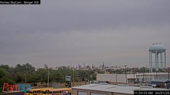 Weather camera view of Borger ISD.