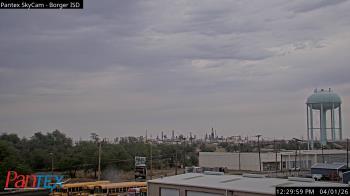 Weather camera view of Borger ISD.