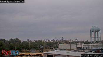 Weather camera view of Borger ISD.