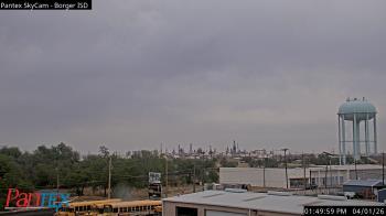Weather camera view of Borger ISD.