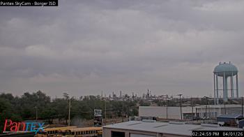 Weather camera view of Borger ISD.