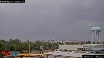Weather camera view of Borger ISD.