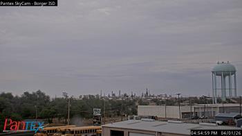 Weather camera view of Borger ISD.