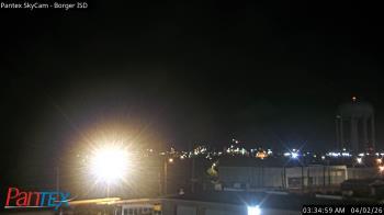 Weather camera view of Borger ISD.