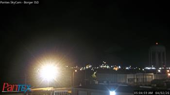 Weather camera view of Borger ISD.