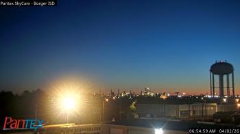 Weather camera view of Borger ISD.