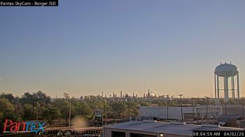Weather camera view of Borger ISD.