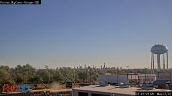 Weather camera view of Borger ISD.