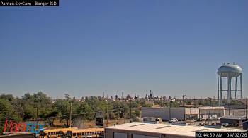 Weather camera view of Borger ISD.