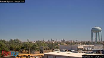 Weather camera view of Borger ISD.
