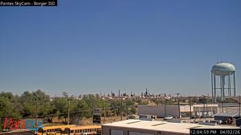 Weather camera view of Borger ISD.