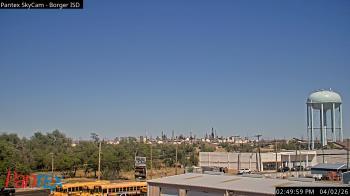 Weather camera view of Borger ISD.