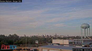 Weather camera view of Borger ISD.