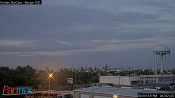 Weather camera view of Borger ISD.