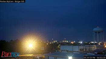 Weather camera view of Borger ISD.