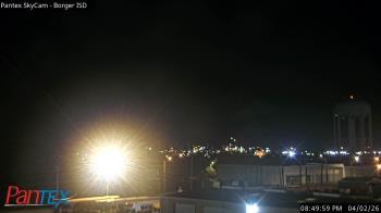 Weather camera view of Borger ISD.