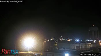 Weather camera view of Borger ISD.