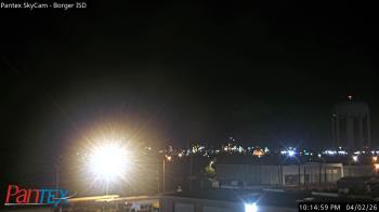 Weather camera view of Borger ISD.
