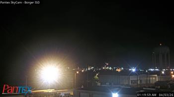 Weather camera view of Borger ISD.