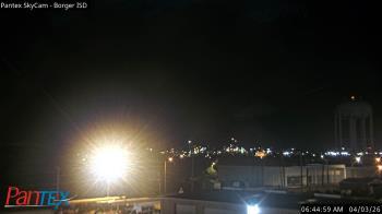 Weather camera view of Borger ISD.