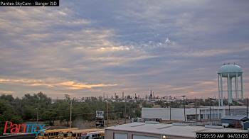 Weather camera view of Borger ISD.