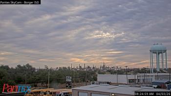 Weather camera view of Borger ISD.