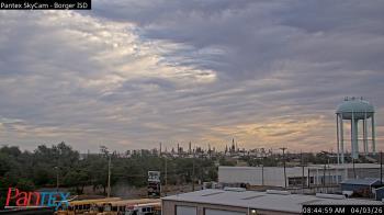 Weather camera view of Borger ISD.