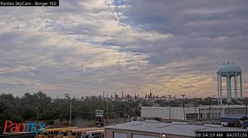 Weather camera view of Borger ISD.