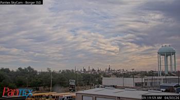 Weather camera view of Borger ISD.