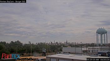 Weather camera view of Borger ISD.