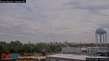 Weather camera view of Borger ISD.