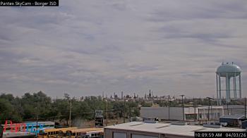 Weather camera view of Borger ISD.