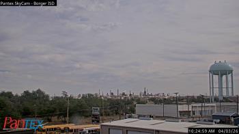 Weather camera view of Borger ISD.