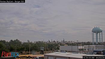Weather camera view of Borger ISD.