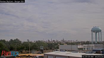 Weather camera view of Borger ISD.