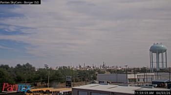 Weather camera view of Borger ISD.