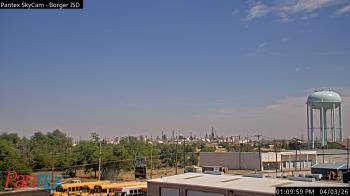 Weather camera view of Borger ISD.