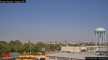Weather camera view of Borger ISD.