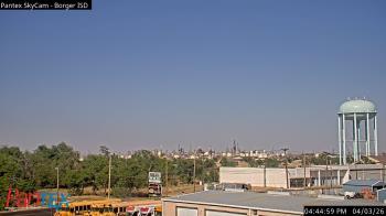 Weather camera view of Borger ISD.