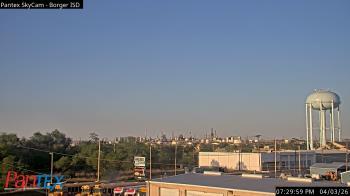 Weather camera view of Borger ISD.