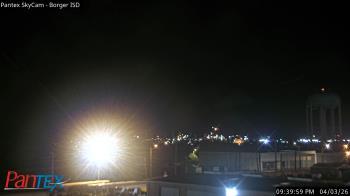 Weather camera view of Borger ISD.